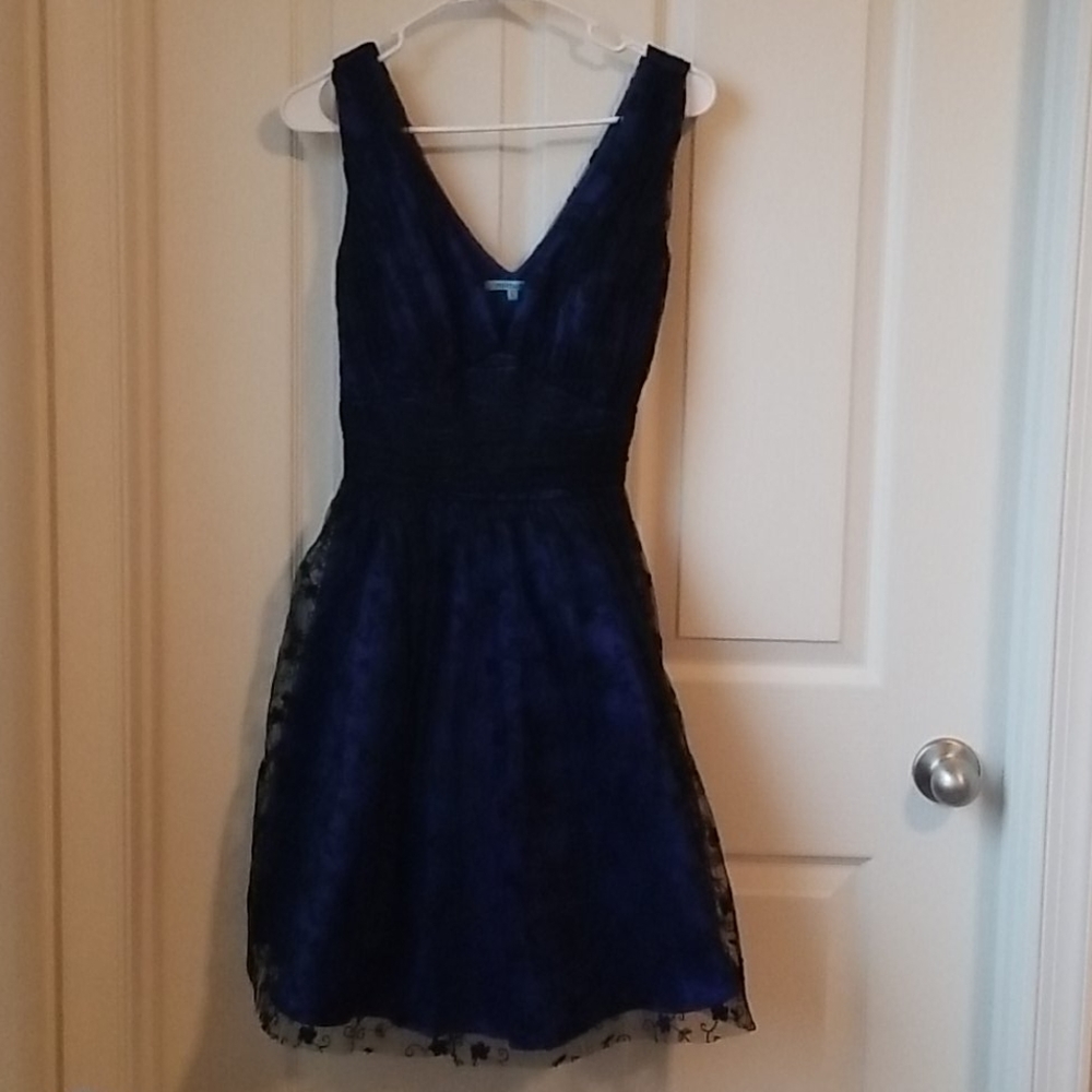 Minuet Lace Short Dress